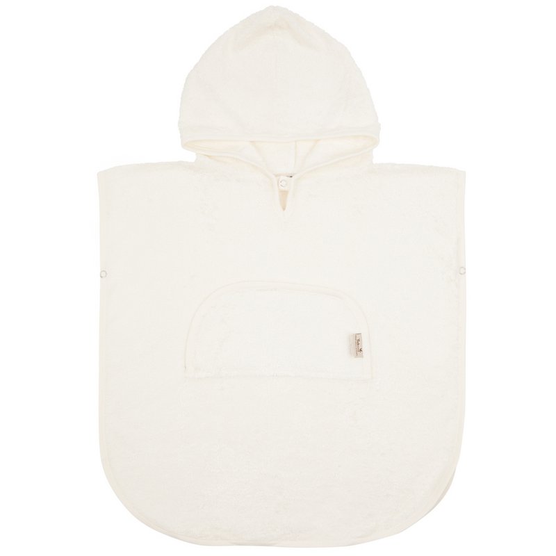 Poncho med V-udskæring