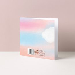 Carte de voeux | Bienvenue douce fille