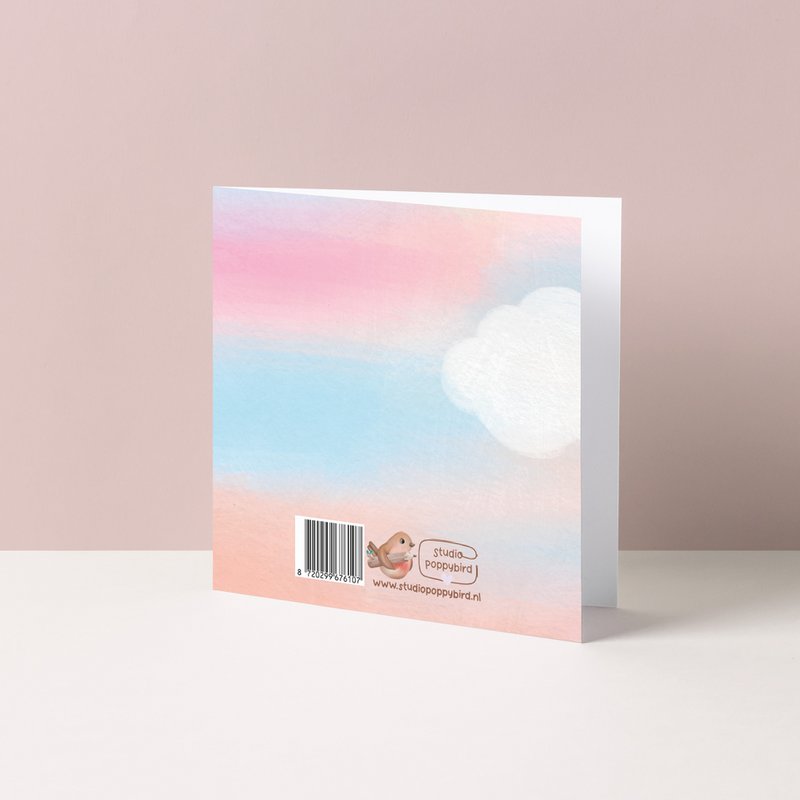 Carte de voeux | Bienvenue douce fille
