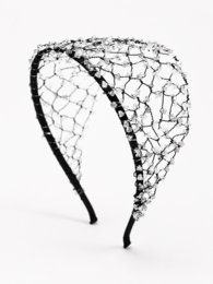 Luxe Knitted Crystal Hairnet