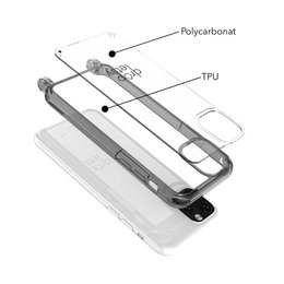 Handyhülle iPhone 11 Series GRAU transparent
