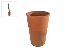 Flowerpot Cactus Terracotta 5x8x11cm