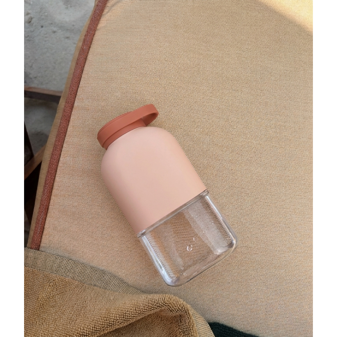 Slim Tritan Water Bottle 350 ml Blush / Terracotta