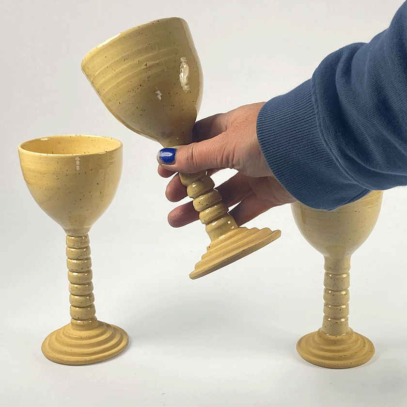 Copa de californes, cáliz o copa de vino