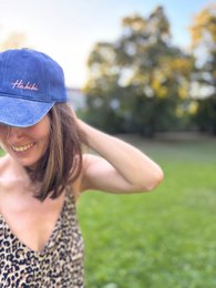 LEY! Berretto "Habibi" in Blau Copy