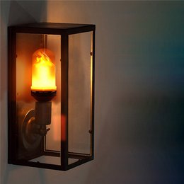 FLAME LED bulb with flame effect E27