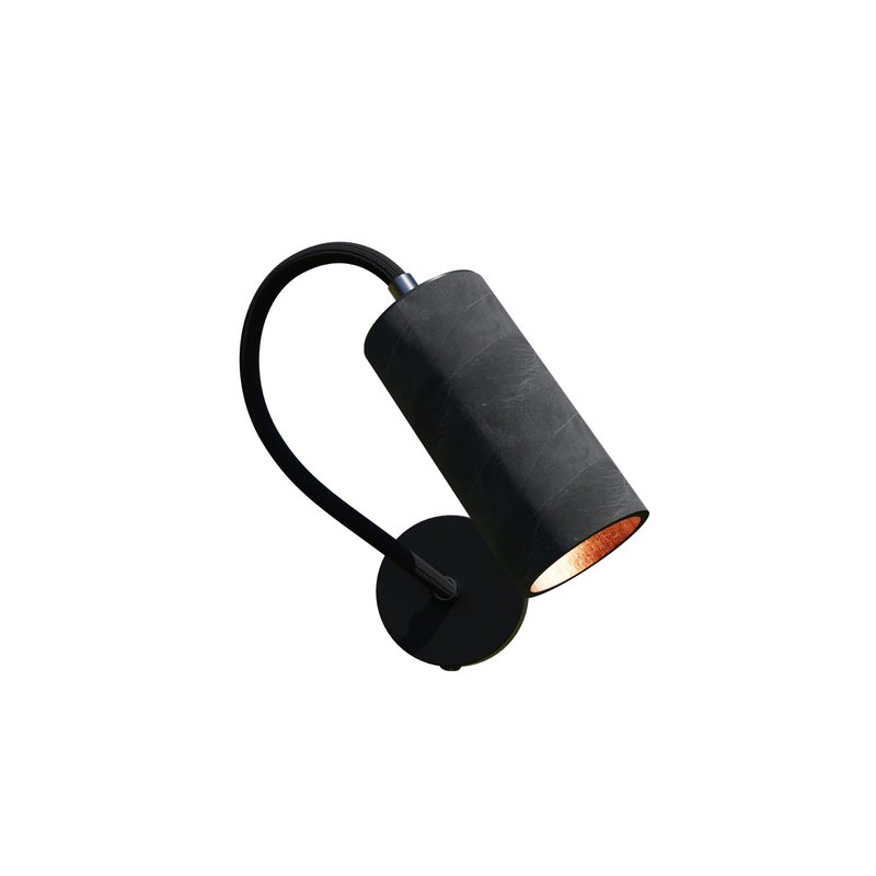 Betoniq væglampe "Donoma Flex" 1 lampe Kobber Sort