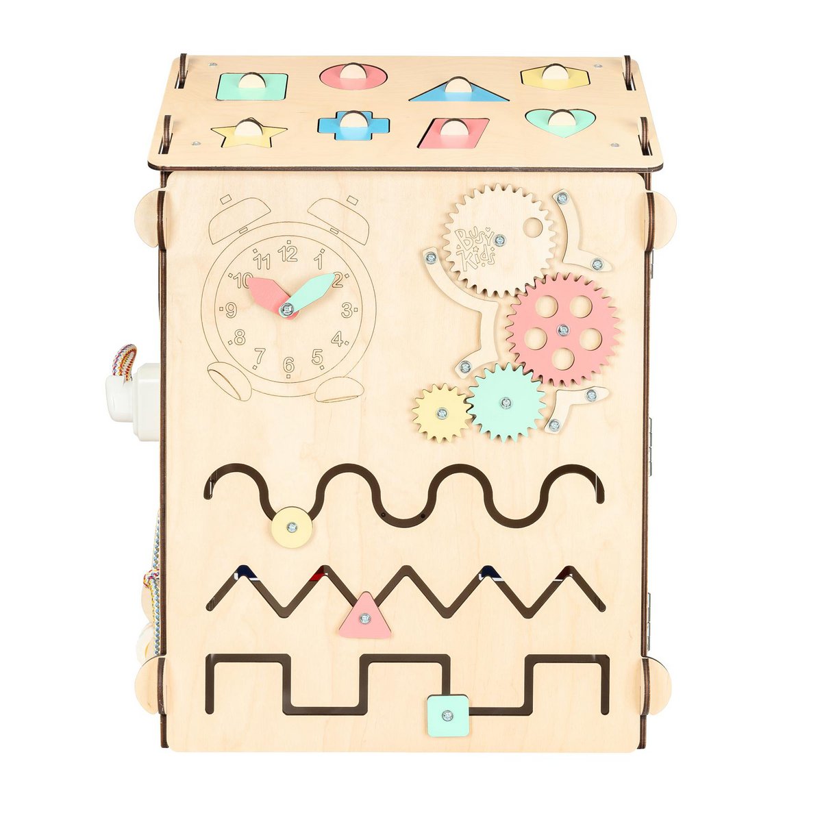 BusyBoard sensory playhouse - Natura