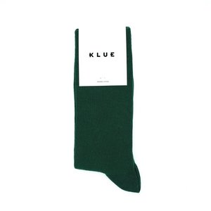 Klue organische einfarbige Socken | Grün