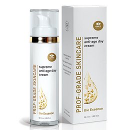 A luxurious anti-aging day cream with a rich, creamy texture that helps reduce the appearance of fine lines and wrinkles. Infused with nourishing ingredients to hydrate and rejuvenate the skin.
