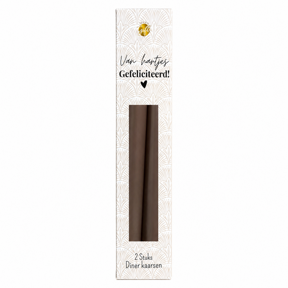 Dinner Candles – Van Hartjes Congratulations