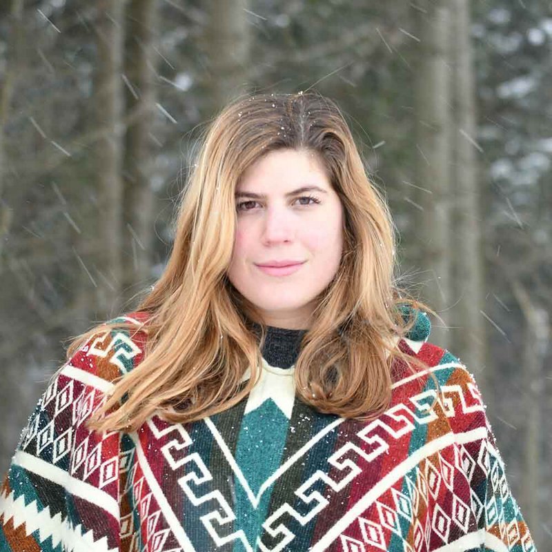 Poncho in alpaca colorato - Prodotto in Ecuador