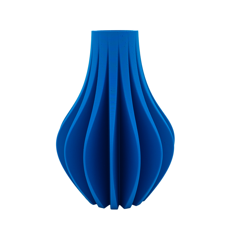 Wazon Aventa 3D - Wazon wydrukowany w 3D - Zrównoważony PLA - Nadaje się do sztucznych kwiatów