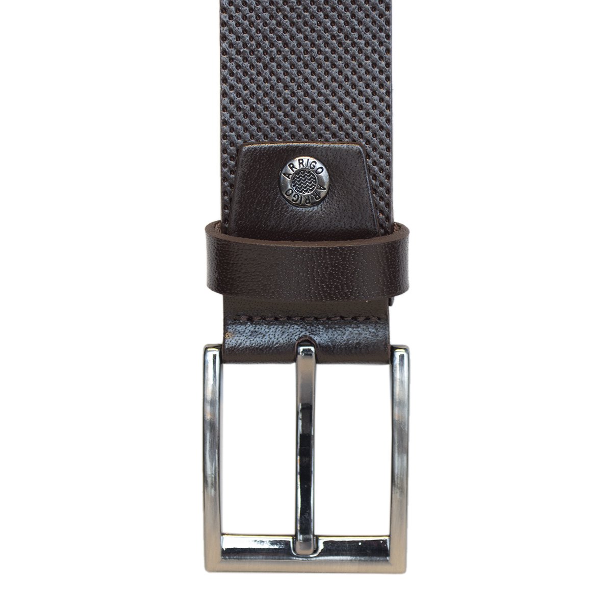 Leather Women's Belt Or Leather Men's Belt With Print Genuine Leather 4 cm Wide