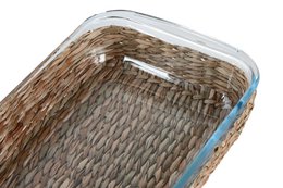 TACKA Z WŁÓKNA SZKLANEGO 29,5X18X5 1,8L PIEKARNIK PC205142