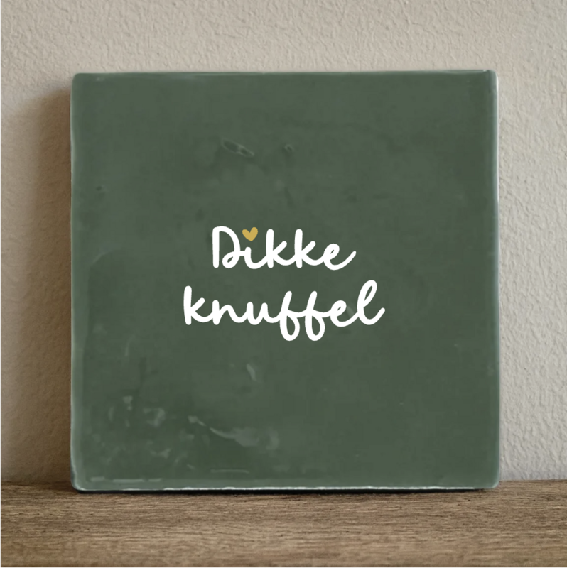 Tile thick hug - 10x10 cm