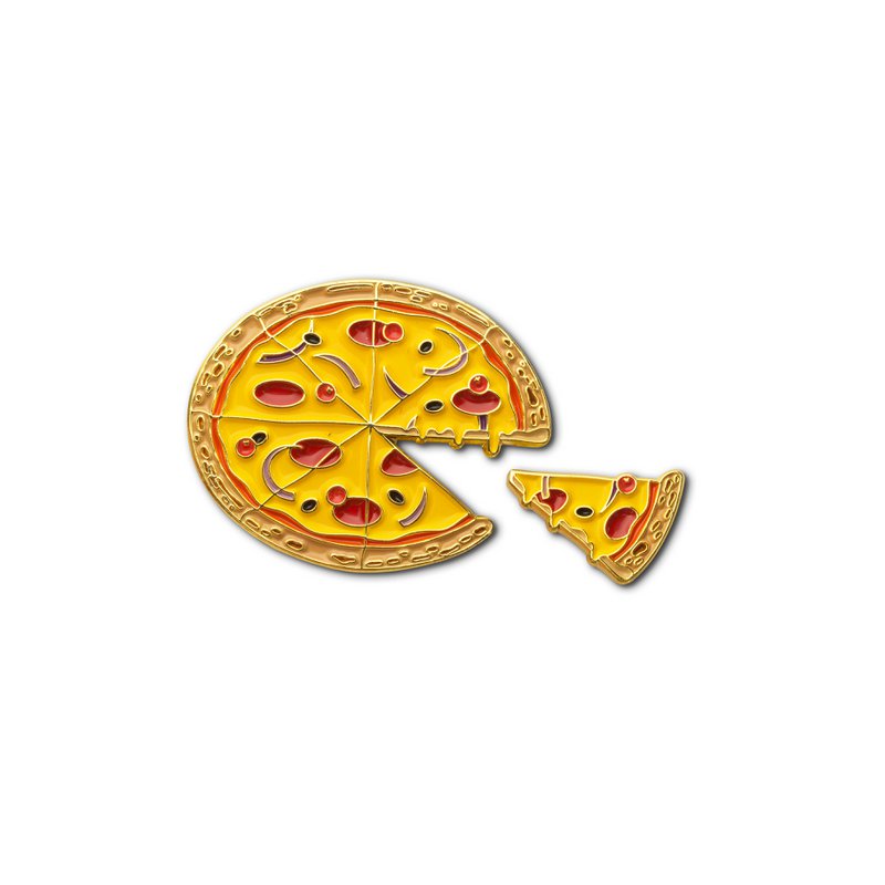 PIN Enamel „Pizza”