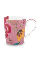 Fantasy Pink Floral Alphabet Tasse - A - 350ml