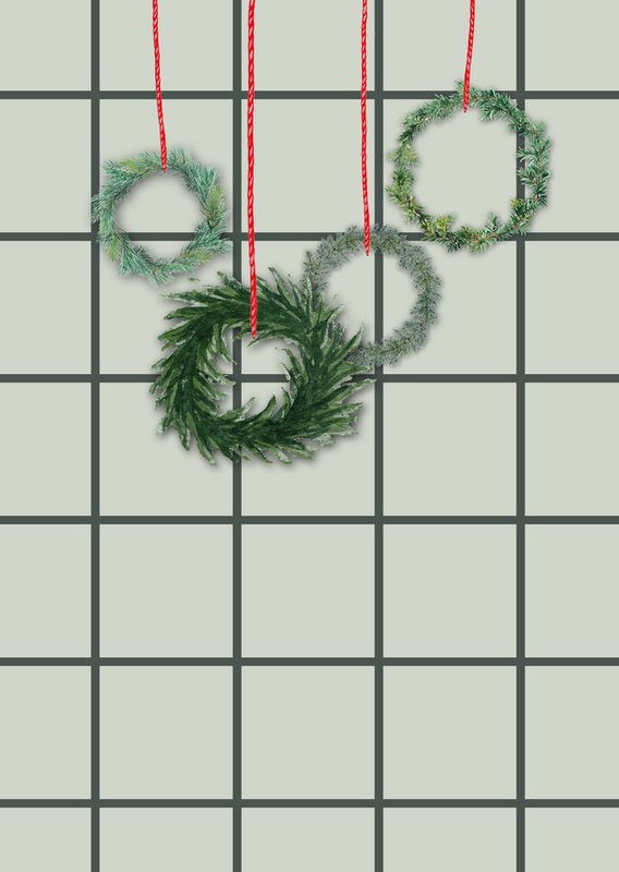 Sæt med 8 julekort inkl. kuvert - Christmas Cracker