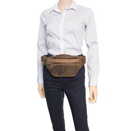 3 Colors Leather Crossbody Fanny Pack - Pouch For Women And Men