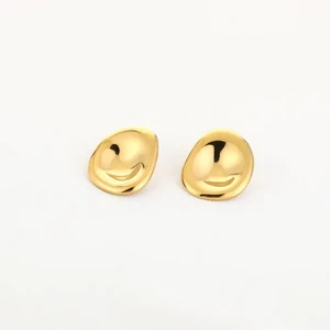 Chic classic earrings U18476 - Gold