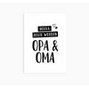 Ansichtkaart || jullie worden opa & oma