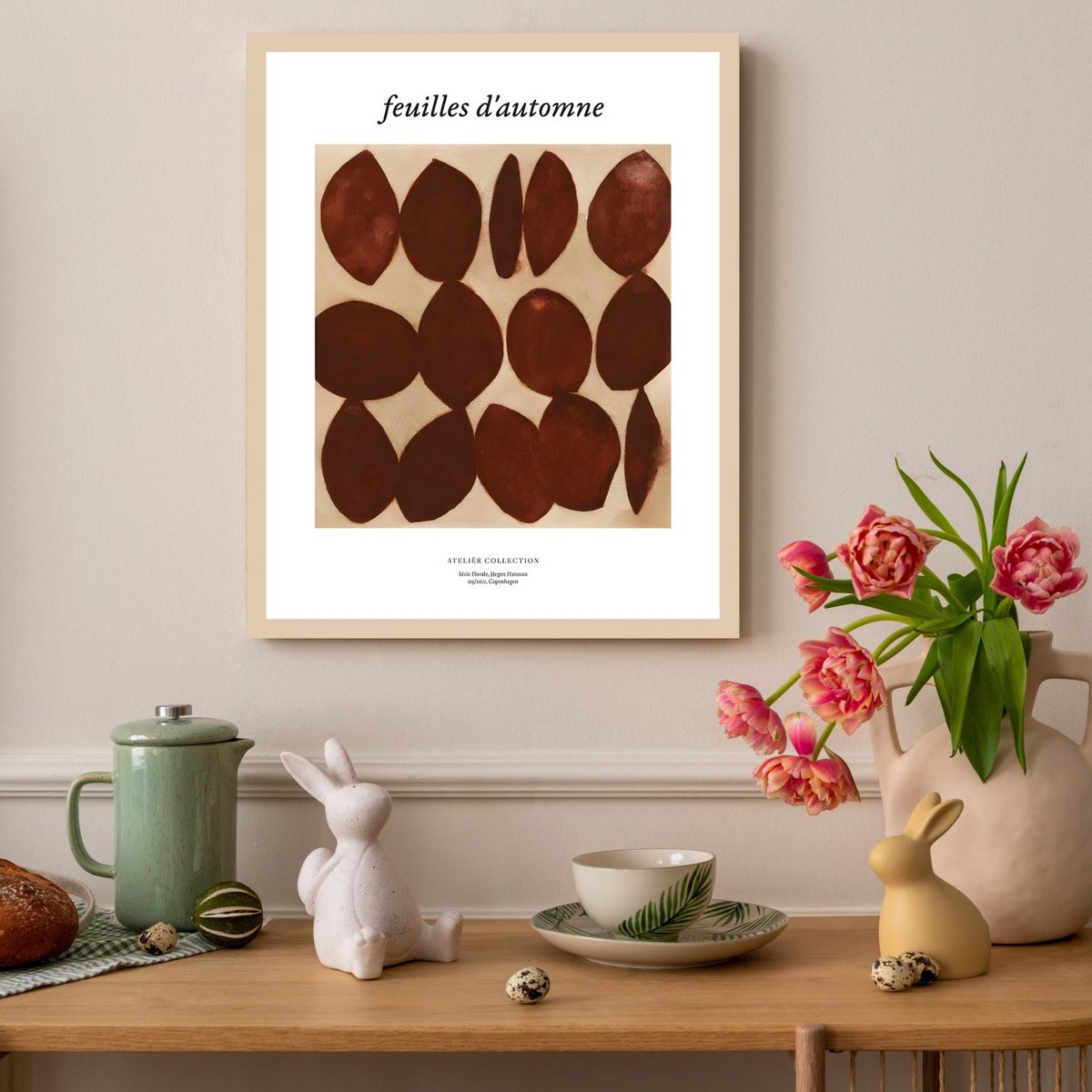 Rahmen Bild - Feuilles d'automne
