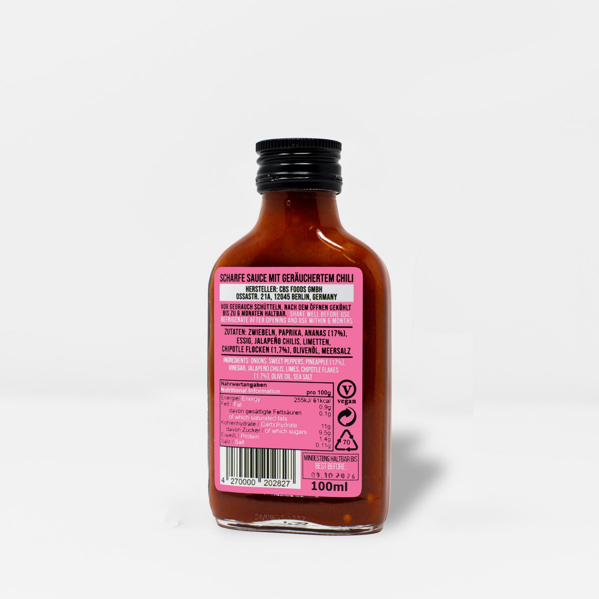 Sauce Piquante Crazy Bastard - (Boîte Best-seller 3x 100ml)