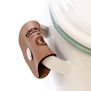 Handle cover 11x6, set of 2 - Leather