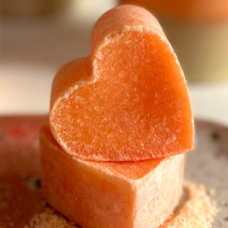 Coral Blush Geurblokjes Hart