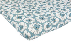 COTTON BEDSHEET DENIM LIONS M