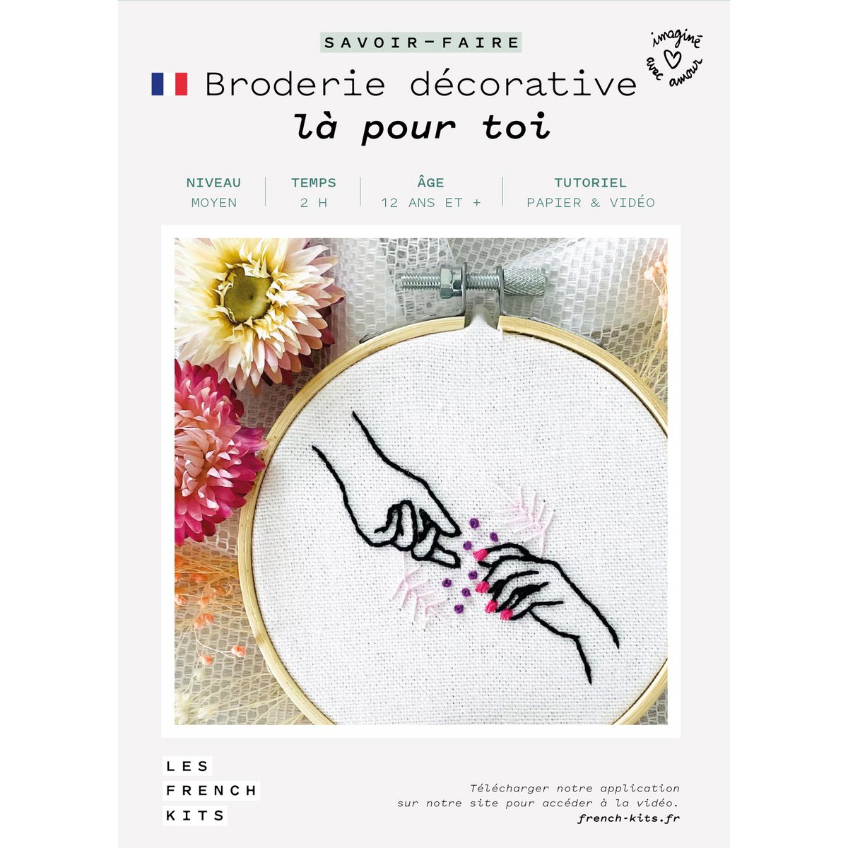 Embroidery Kit - There for you