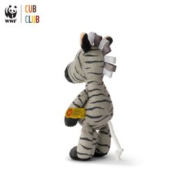 WWF Cub Club - Zigo le zèbre gris - 22 cm