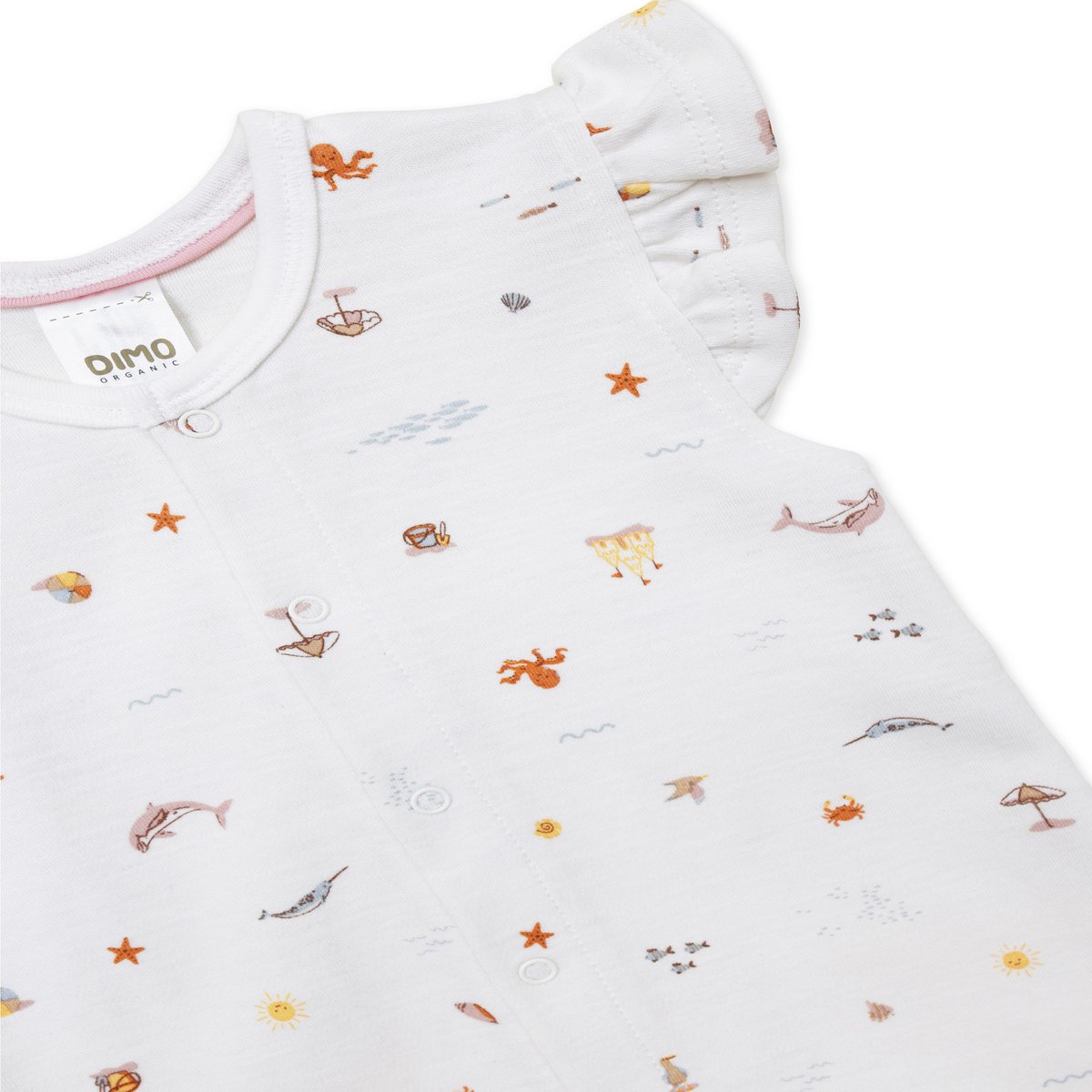 Baby korte romper -Beach Time