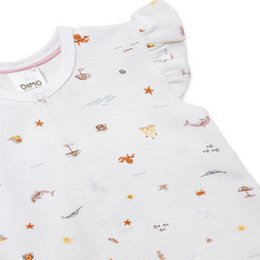 Baby korte romper -Beach Time
