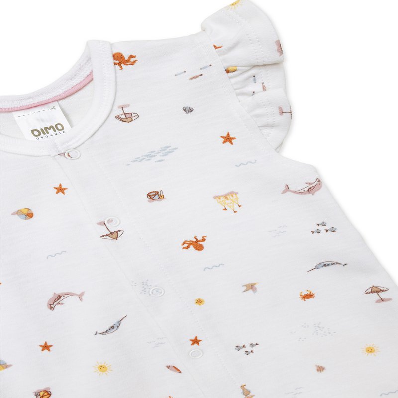 Baby korte romper -Beach Time