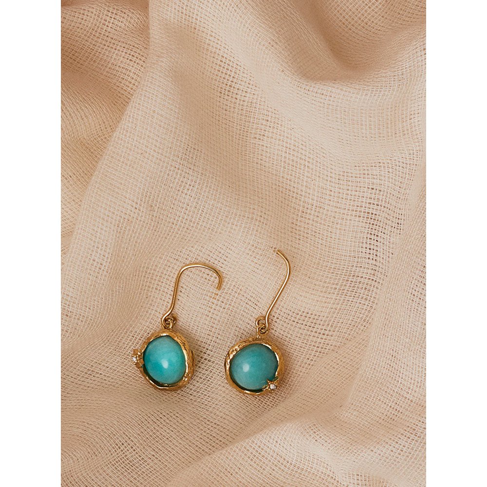 Ad Astra Amazonite Earrings