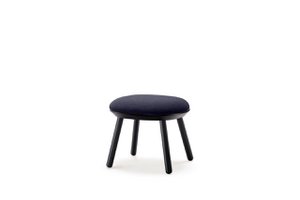 Naive Ottomane, blau, Camira Yordale