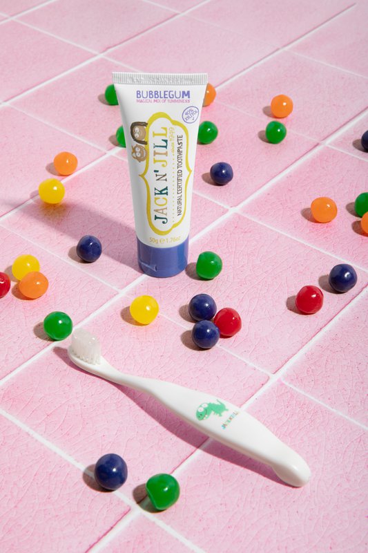 Jack N' Jill - Tandpasta - Bubblegum