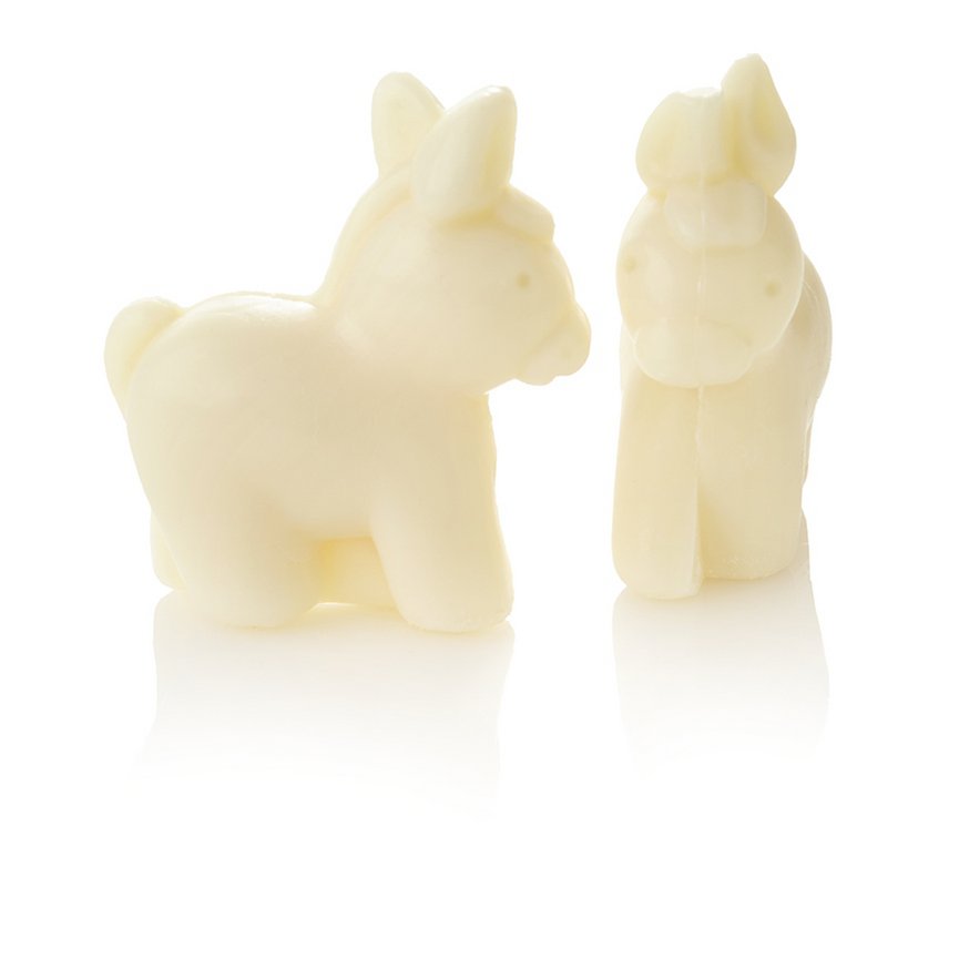 Savon au lait d'ânesse Ovis blanc d'ânesse 7,2x6,5x2,8 cm 60g