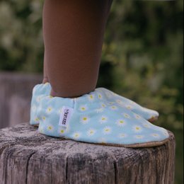 Chaussures de bébé - marguerites