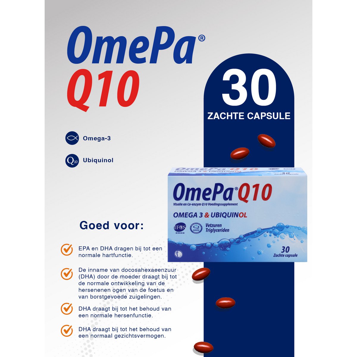 OmePa Q10 | Omega-3 Supplement