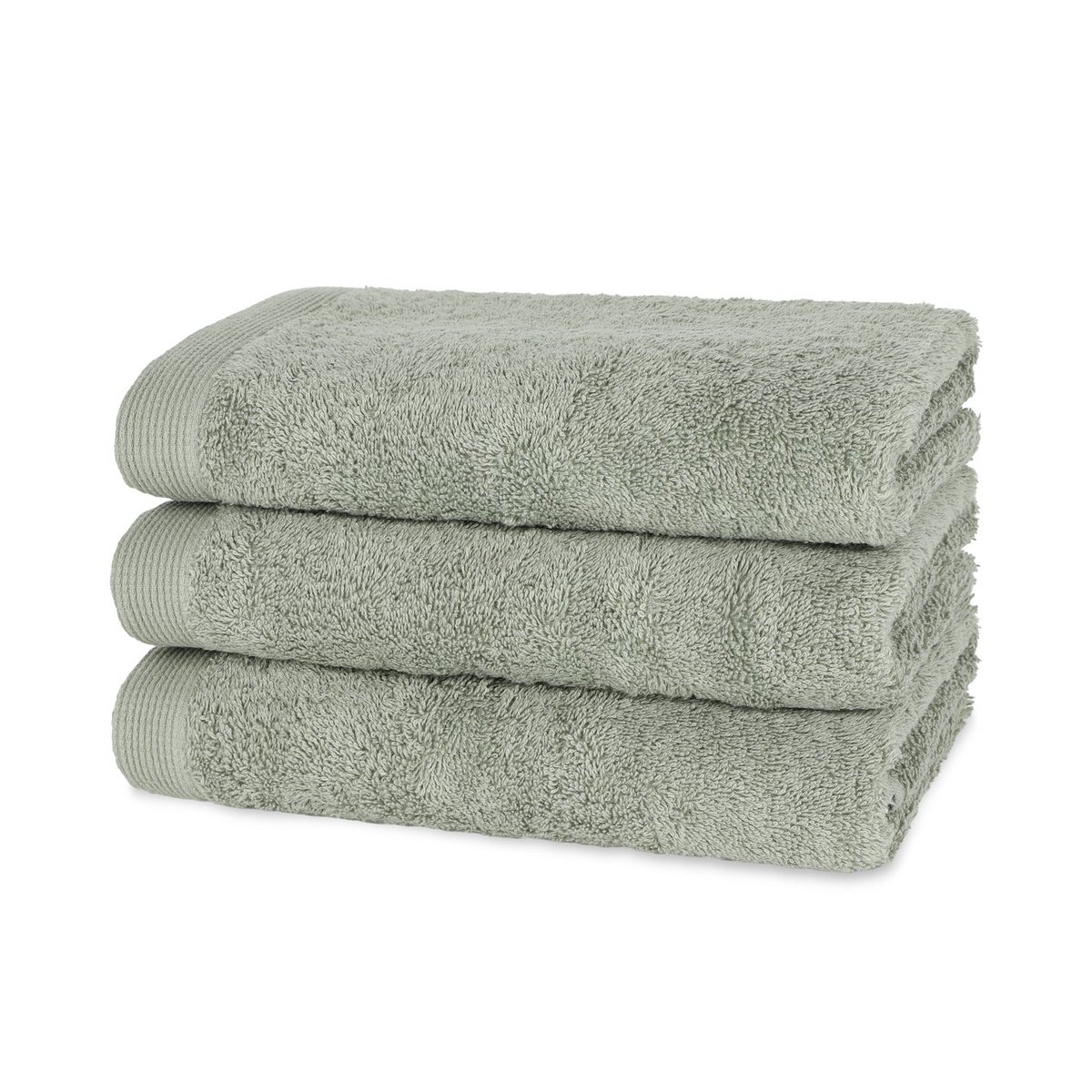 Como Bath Towel 100 x 150 cm - Olive Green