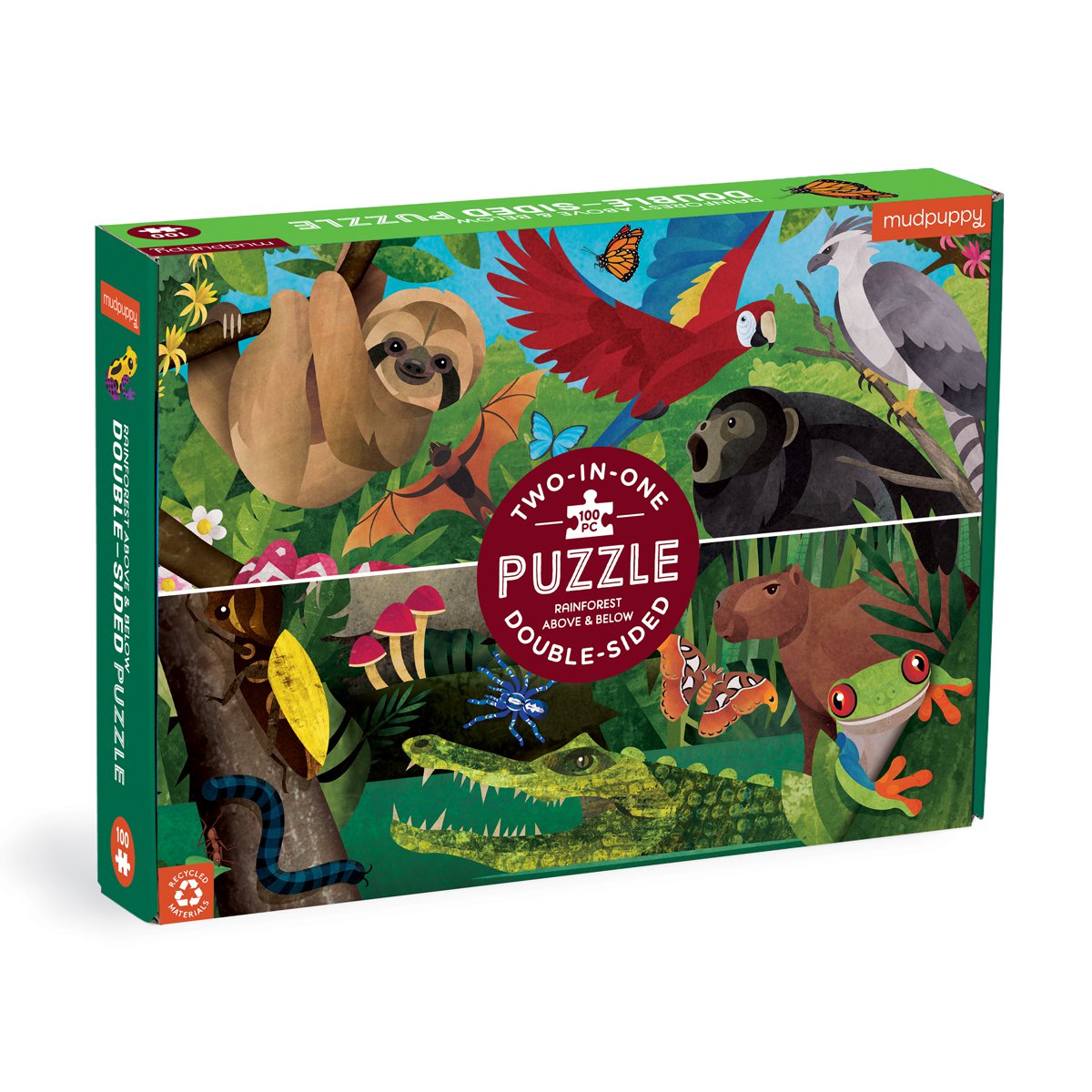 Puzzel - Regenwoud Vanboven En Vanonder