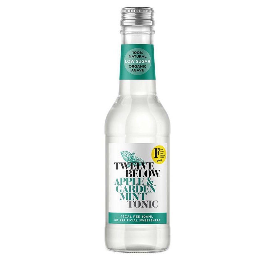 Twaalf onder Apple en Garden Mint Tonic