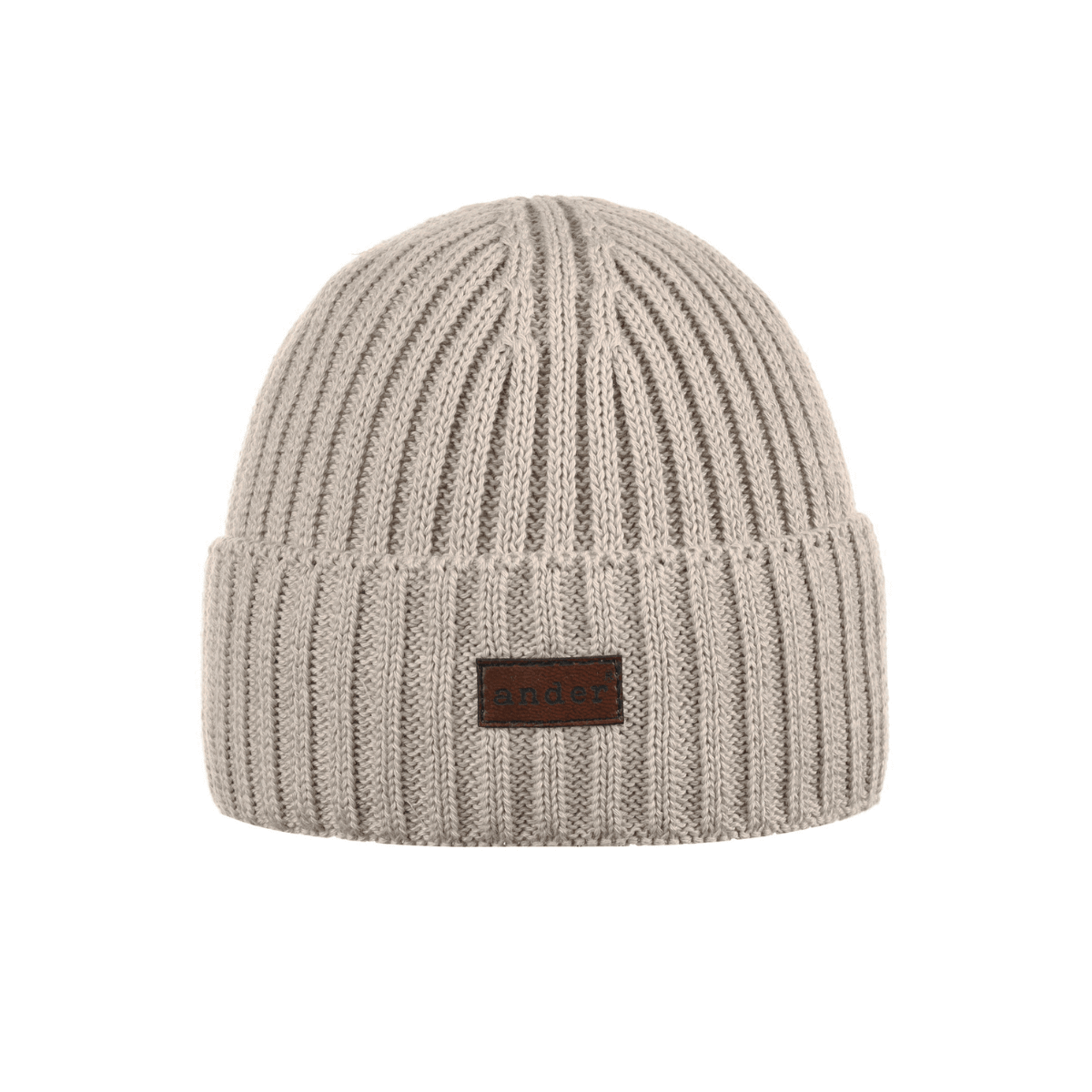 Czapka - 100% bawełna ACHILLE - BEIGE