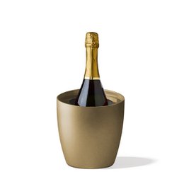 WEGG METAL - Enfriador de vino y champán con kit de bolsas de gel