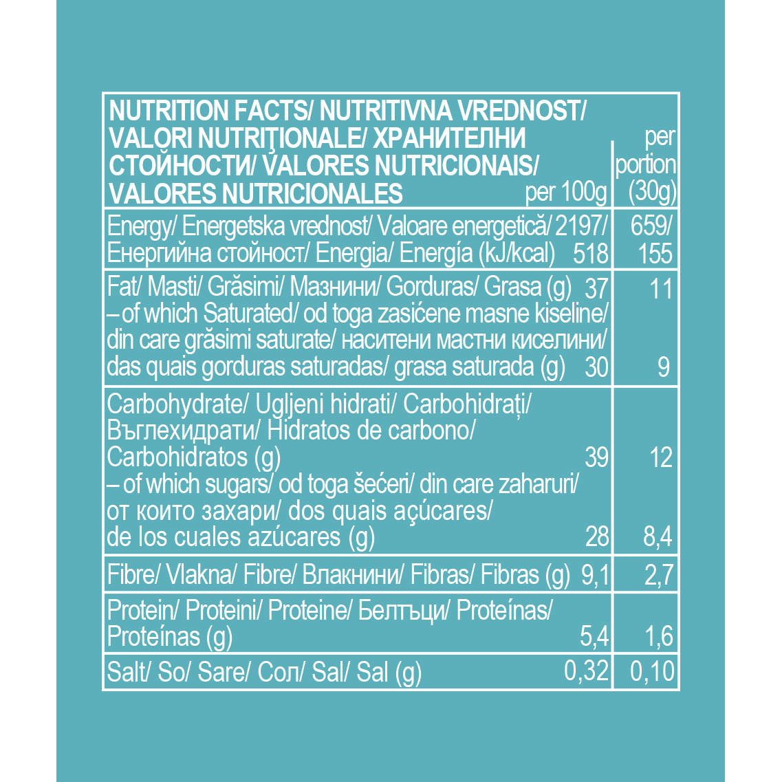 Chocolate Covered Coconut Bar, organic, Roobar, 30g