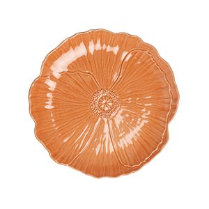 Taartplateau Papaver 28 cm Zalm