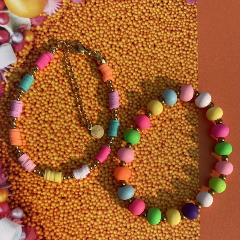 Bracelet | Colorful beads